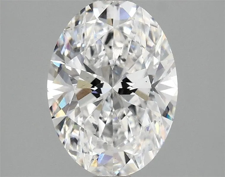 2.05ct Oval Lab Grown Diamond (Colour D, Clarity VS2, IGI Certified)