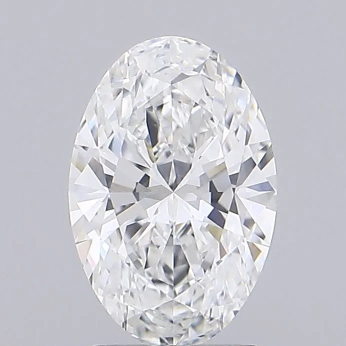 2.03ct Oval Lab Grown Diamond (Colour E, Clarity VVS2, IGI Certified)