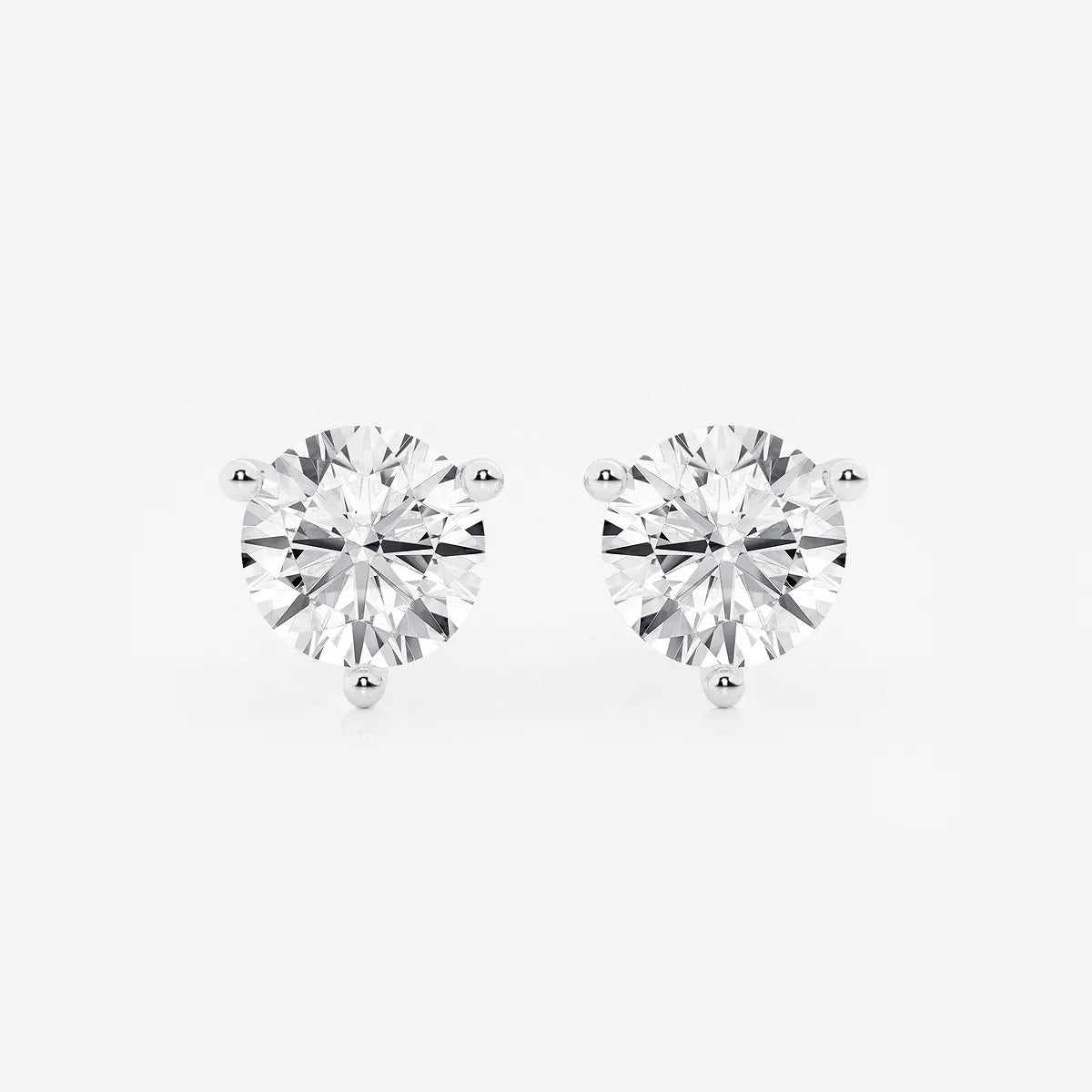 3 Prong Martini Stud