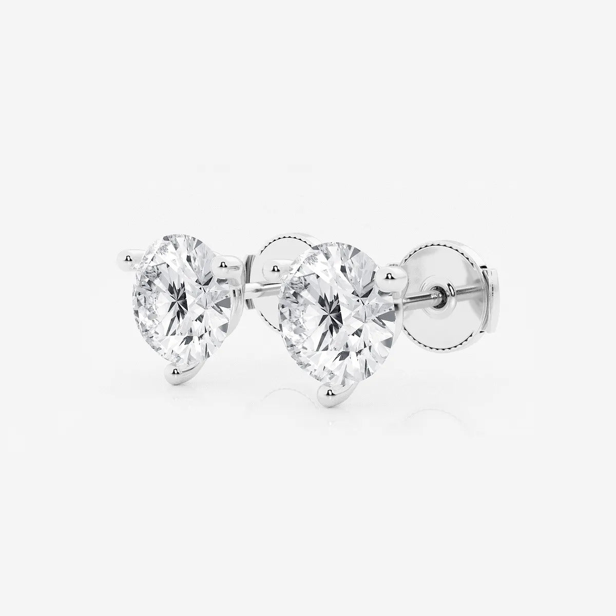3 Prong Martini Stud