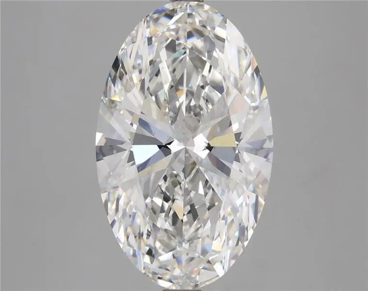 5.05ct Oval Lab Grown Diamond (Colour F, Clarity VS2, IGI Certified)