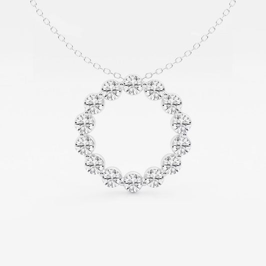 Round Eternity Pendant