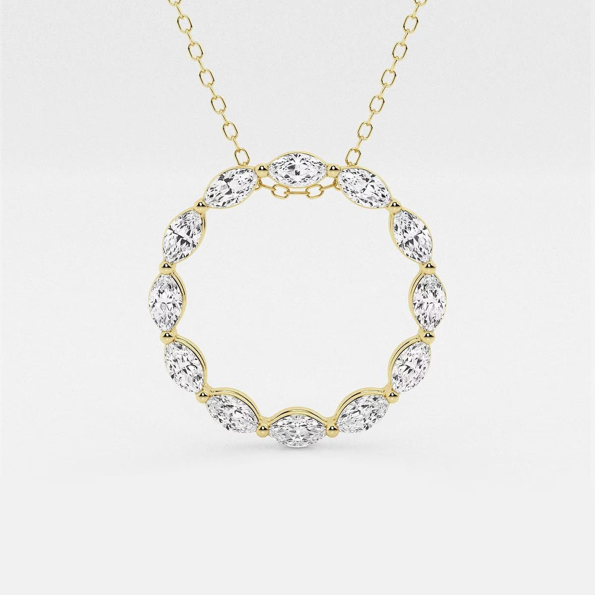 Round Eternity Pendant