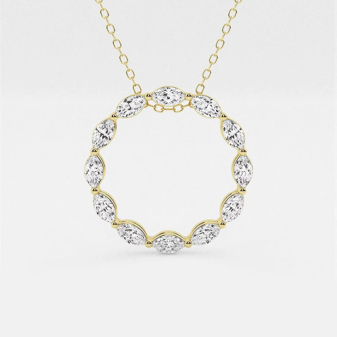 Round Eternity Pendant