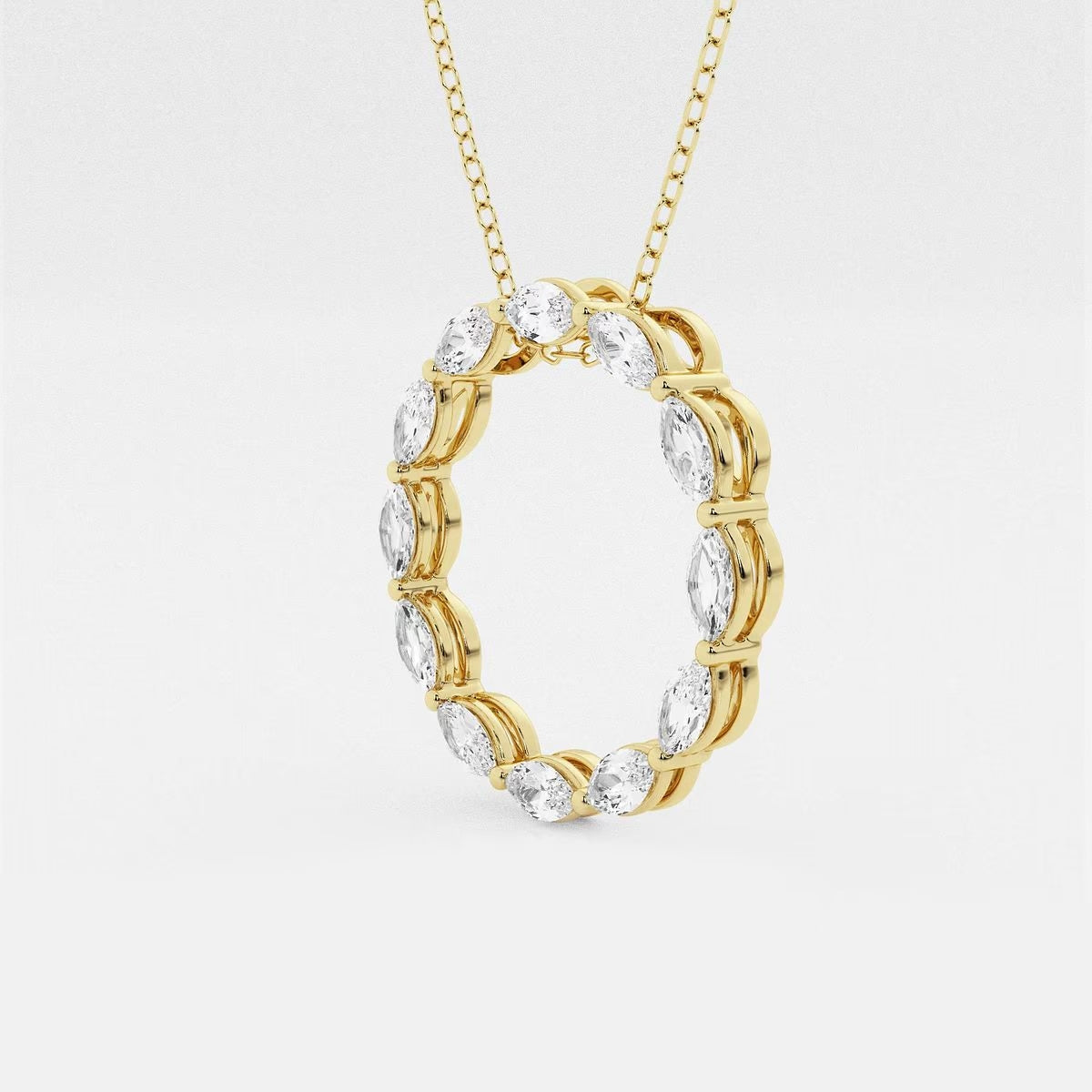 Round Eternity Pendant