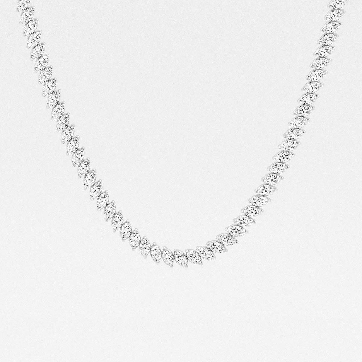 Marquise Tennis Necklace