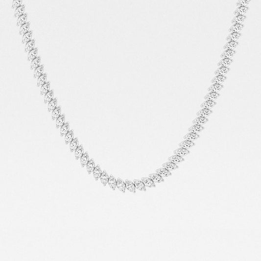 Marquise Tennis Necklace