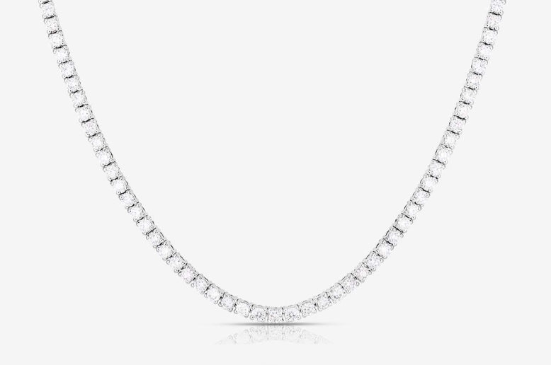 The Classic 4-Prong Tennis Necklace