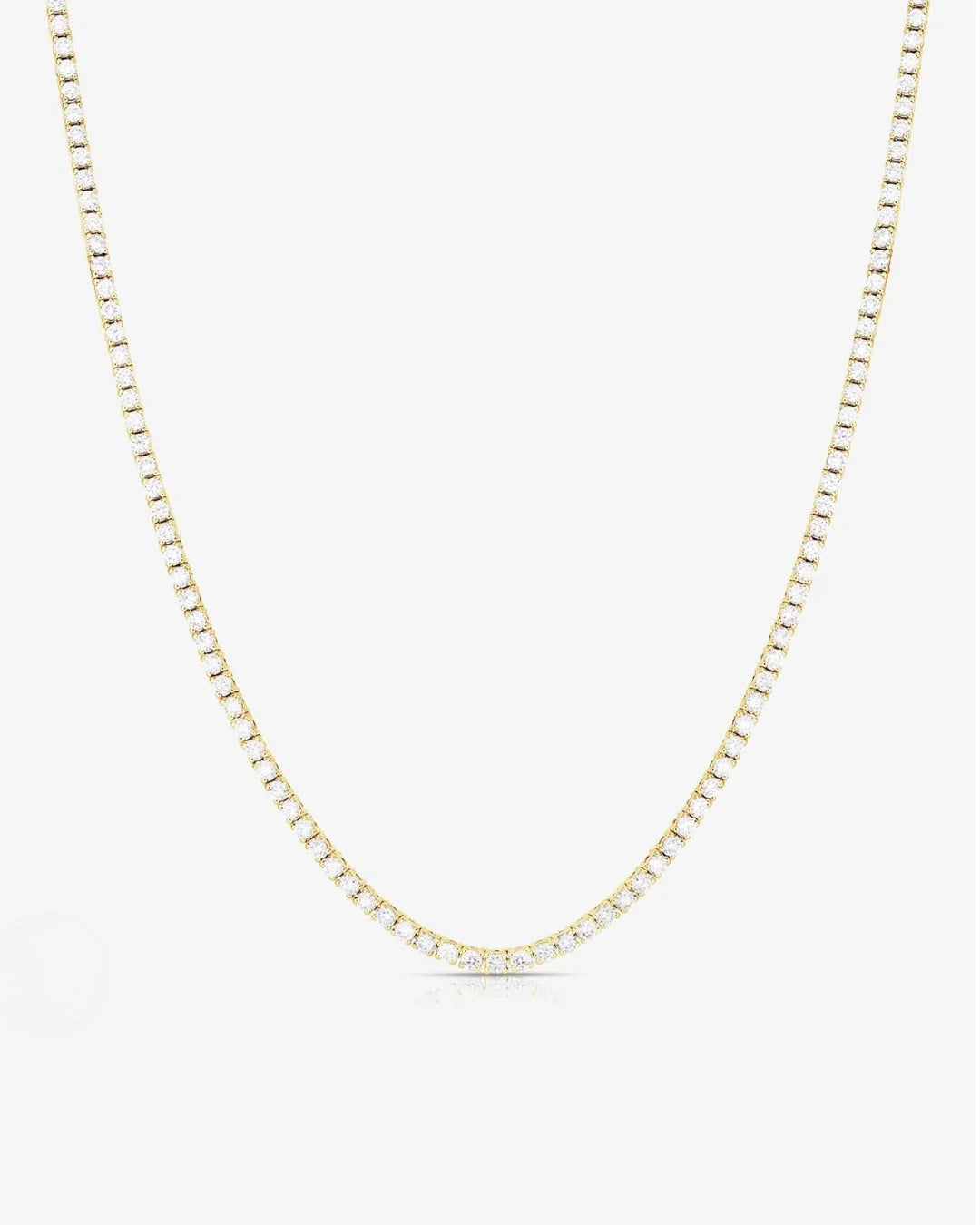 The Classic 4-Prong Tennis Necklace