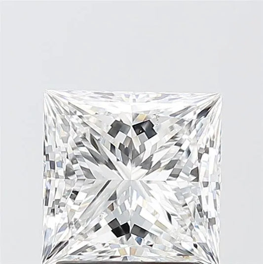 2.00ct Princess Lab Grown Diamond (Colour E, Clarity VS1, IGI Certified)