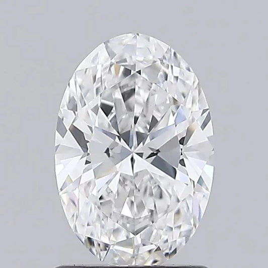 1.22ct Oval Lab Grown Diamond (Colour D, Clarity VVS2, IGI Certified)