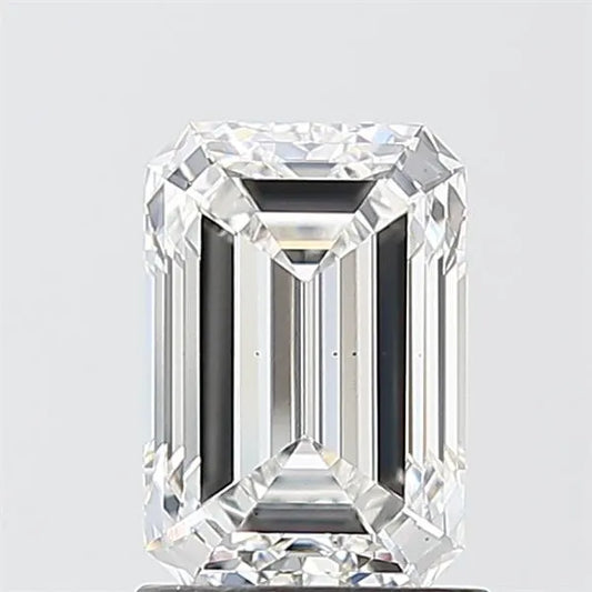 1.54ct Emerald Lab Grown Diamond (Colour F, Clarity VS2, IGI Certified)