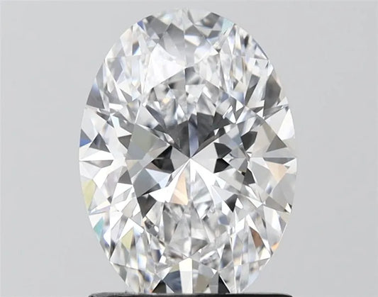 1.85ct Oval Lab Grown Diamond (Colour D, Clarity VVS2, IGI Certified)