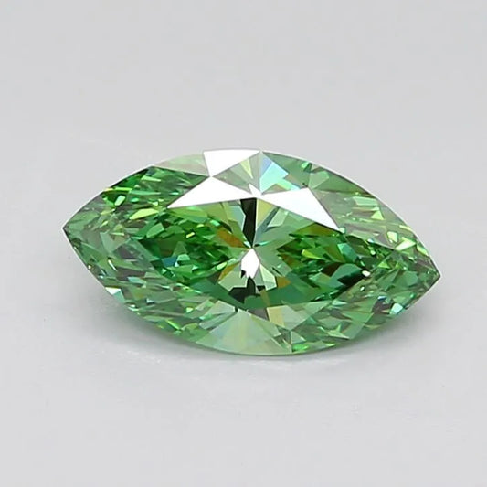 2.01ct Marquise Lab Grown Diamond (Colour Fancy Vivid Green, Clarity VS1, IGI Certified)