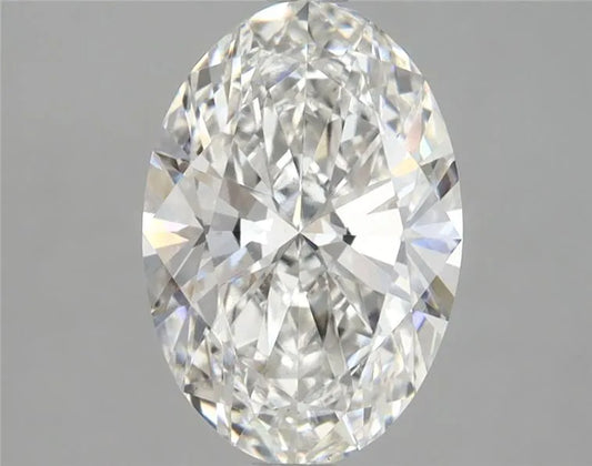 2.00ct Oval Lab Grown Diamond (Colour F, Clarity VS2, IGI Certified)