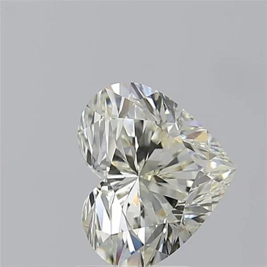 2.01ct Heart Natural Diamond (Colour J, Clarity VS2, Cut VG, IGI Certified)