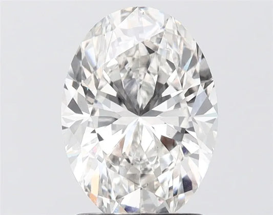 2.01ct Oval Lab Grown Diamond (Colour F, Clarity VS2, IGI Certified)
