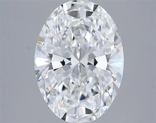 2.02ct Oval Lab Grown Diamond (Colour E, Clarity VS1, IGI Certified)