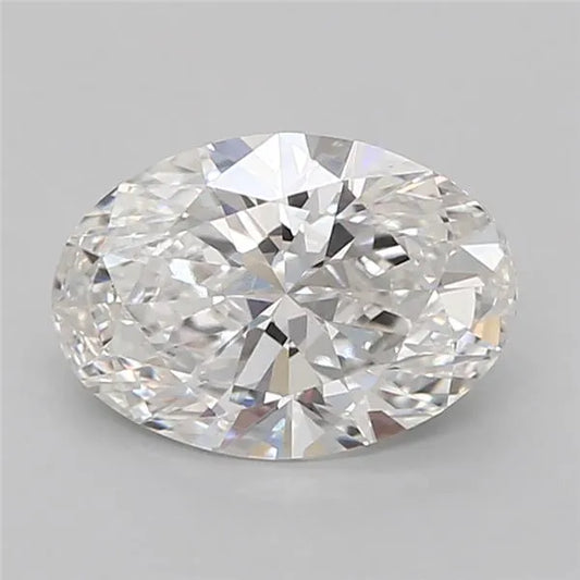 2.02ct Oval Lab Grown Diamond (Colour F, Clarity VVS2, IGI Certified)