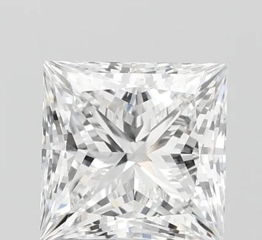 2.02ct Princess Lab Grown Diamond (Colour E, Clarity VS2, IGI Certified)