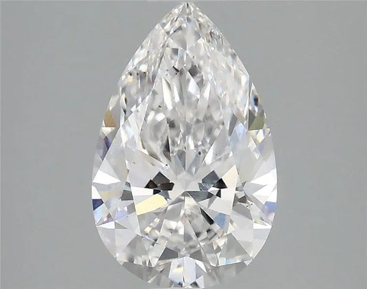 2.04ct Pear Lab Grown Diamond (Colour E, Clarity VS2, IGI Certified)