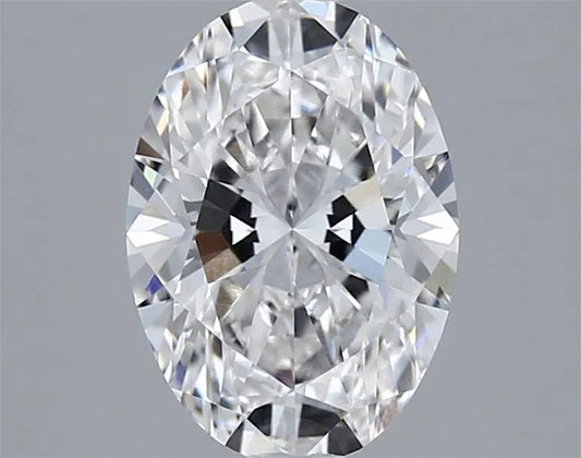 2.05ct Oval Lab Grown Diamond (Colour F, Clarity VS1, IGI Certified)