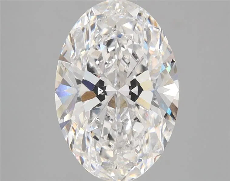2.06ct Oval Lab Grown Diamond (Colour D, Clarity VS1, IGI Certified)