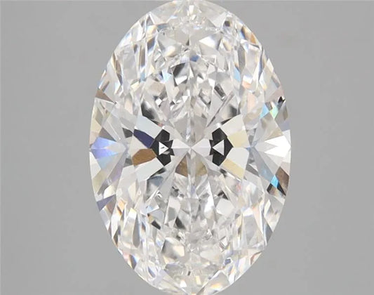 2.06ct Oval Lab Grown Diamond (Colour D, Clarity VS1, IGI Certified)