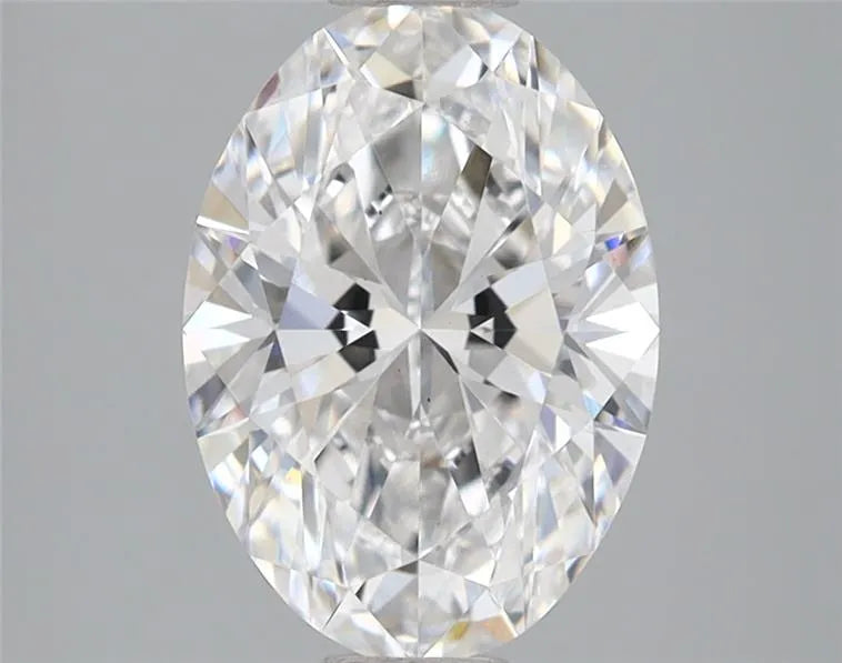 2.06ct Oval Lab Grown Diamond (Colour D, Clarity VS1, IGI Certified)