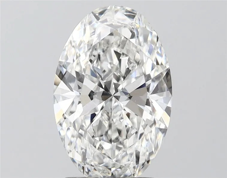 2.06ct Oval Lab Grown Diamond (Colour F, Clarity VVS1, IGI Certified)