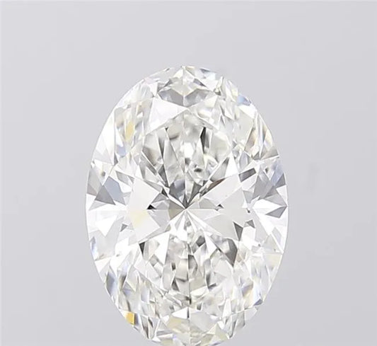 2.06ct Oval Lab Grown Diamond (Colour F, Clarity VVS2, IGI Certified)