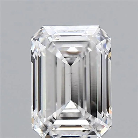 2.08ct Emerald Lab Grown Diamond (Colour E, Clarity VS2, IGI Certified)