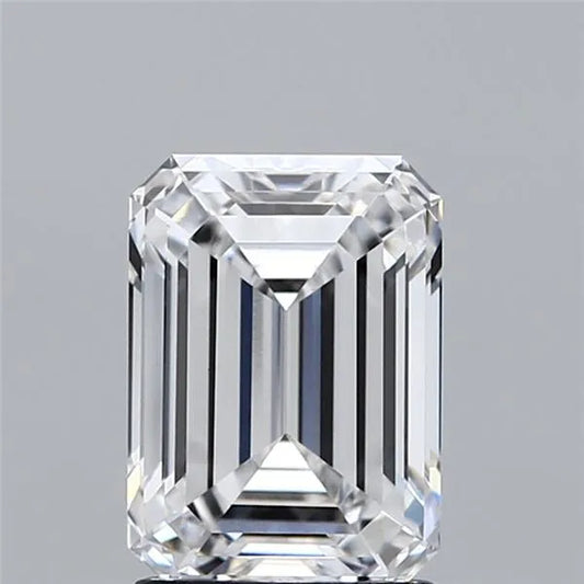 2.08ct Emerald Lab Grown Diamond (Colour E, Clarity VS2, IGI Certified)