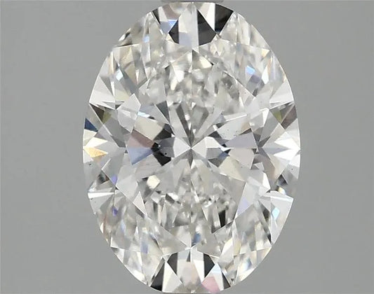 2.10ct Oval Lab Grown Diamond (Colour F, Clarity VS2, IGI Certified)