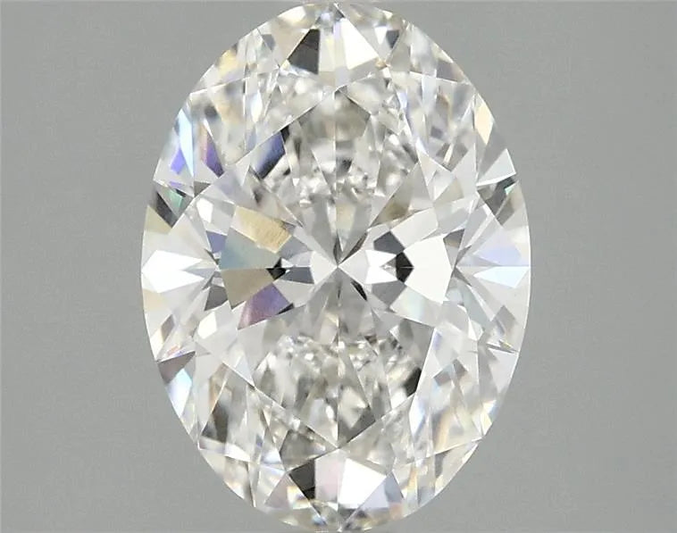 2.10ct Oval Lab Grown Diamond (Colour F, Clarity VVS2, IGI Certified)