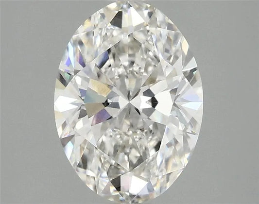 2.10ct Oval Lab Grown Diamond (Colour F, Clarity VVS2, IGI Certified)