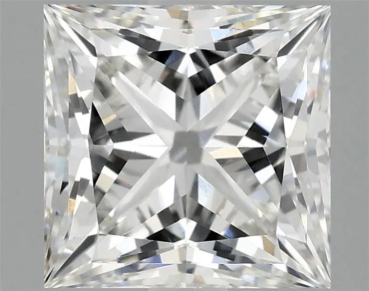 2.10ct Princess Lab Grown Diamond (Colour F, Clarity VVS2, IGI Certified)