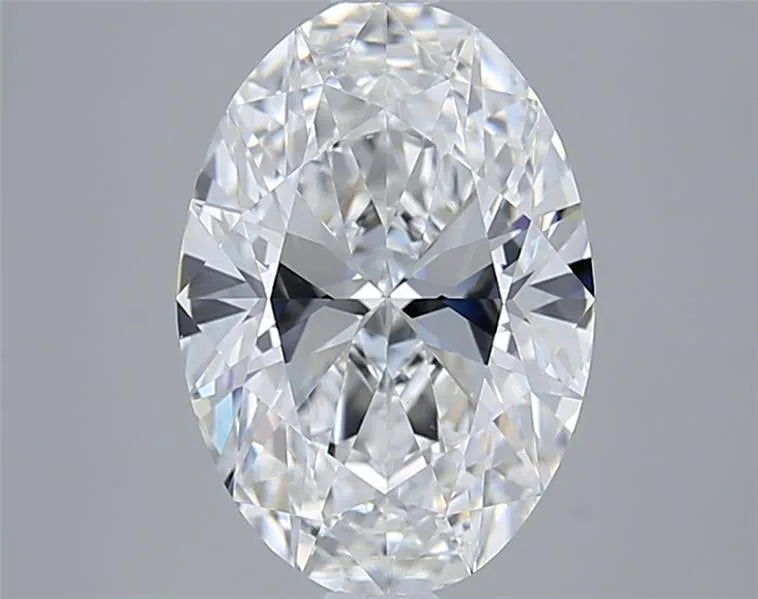 2.61ct Oval Lab Grown Diamond (Colour E, Clarity VVS2, IGI Certified)