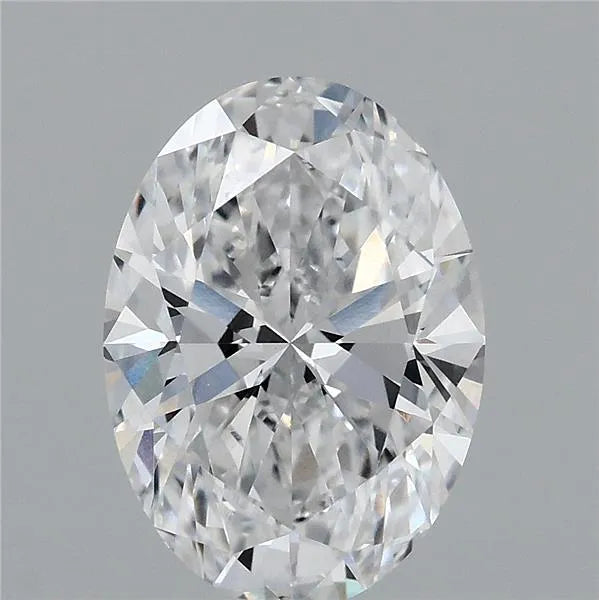 2.68ct Oval Lab Grown Diamond (Colour D, Clarity VVS2, IGI Certified)