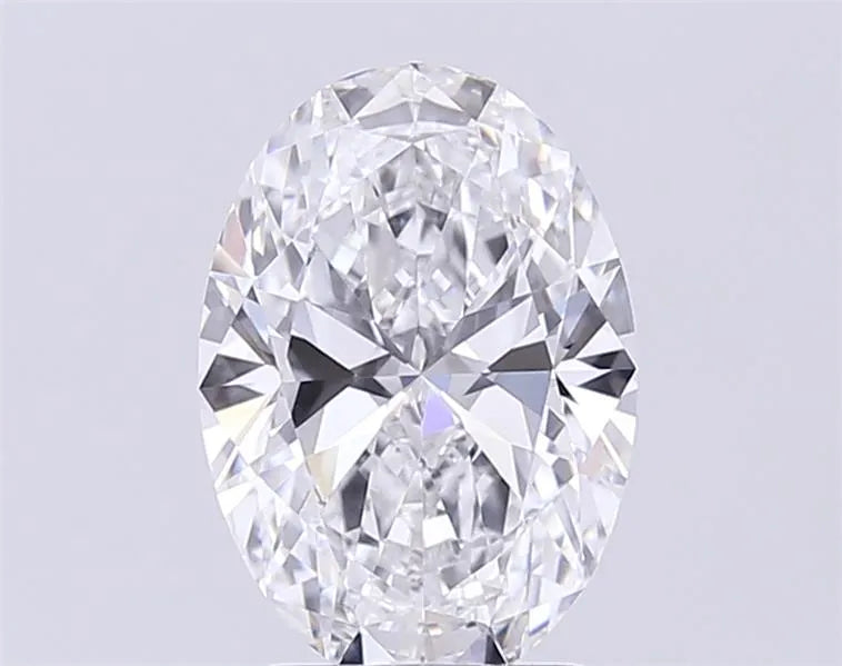 2.71ct Oval Lab Grown Diamond (Colour D, Clarity VVS2, IGI Certified)