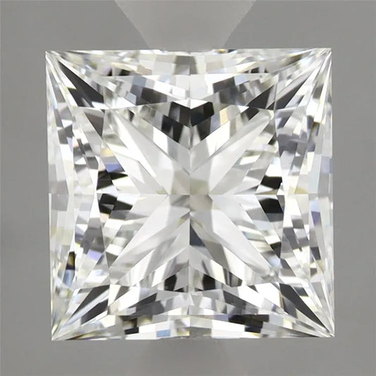 2.71ct Princess Lab Grown Diamond (Colour E, Clarity VVS1, IGI Certified)