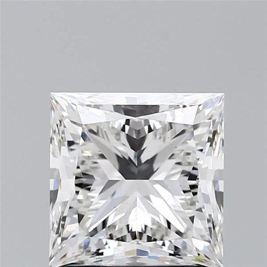 2.72ct Princess Lab Grown Diamond (Colour F, Clarity VS1, IGI Certified)