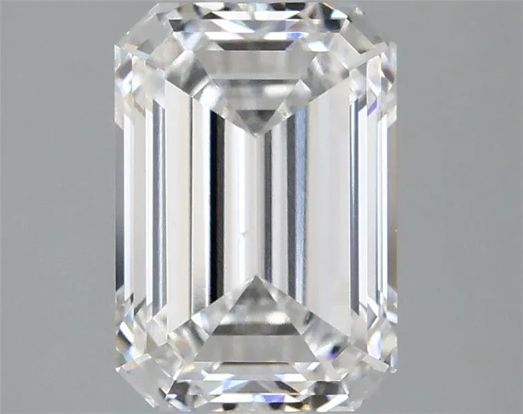 2.96ct Emerald Lab Grown Diamond (Colour D, Clarity VS2, IGI Certified)