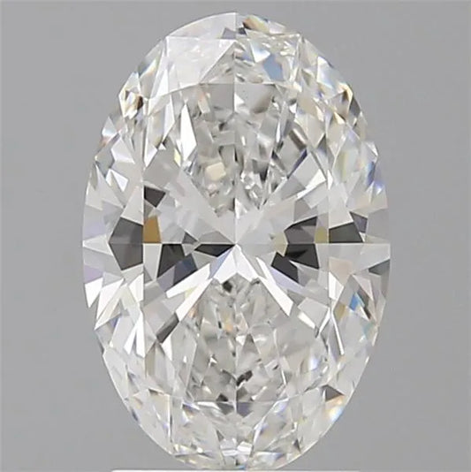 2.00ct Oval Lab Grown Diamond (Colour F, Clarity VVS2, IGI Certified)