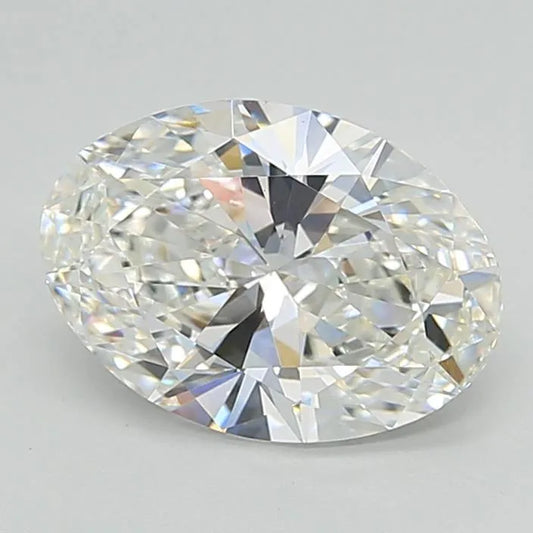 3.00ct Oval Lab Grown Diamond (Colour E, Clarity VVS2, IGI Certified)