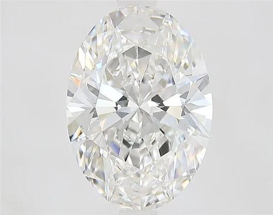 3.02ct Oval Lab Grown Diamond (Colour F, Clarity VVS2, IGI Certified)