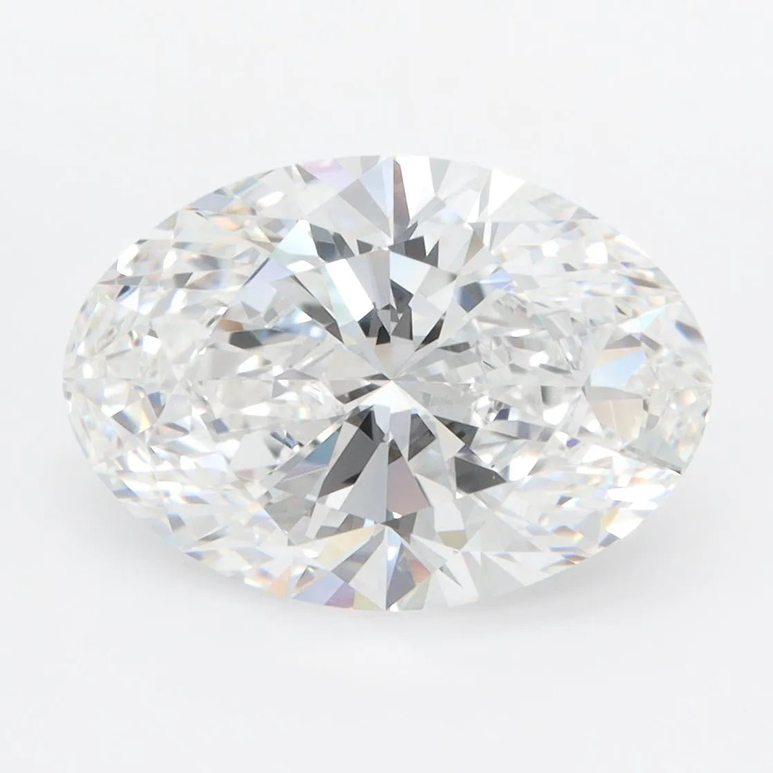 3.05ct Oval Lab Grown Diamond (Colour F, Clarity VVS1, IGI Certified)