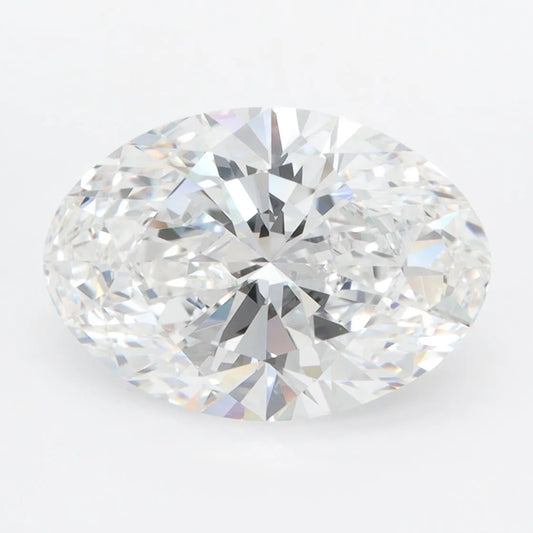 3.05ct Oval Lab Grown Diamond (Colour F, Clarity VVS1, IGI Certified)