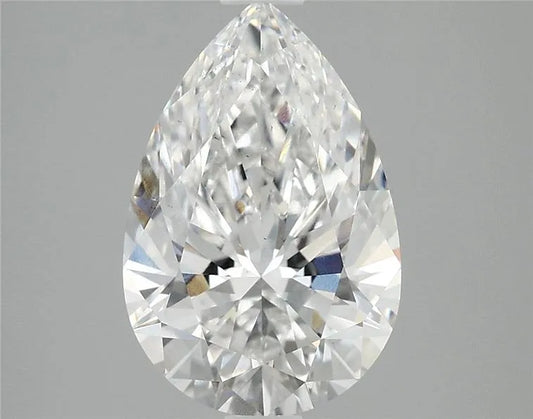 3.05ct Pear Lab Grown Diamond (Colour E, Clarity VS2, IGI Certified)