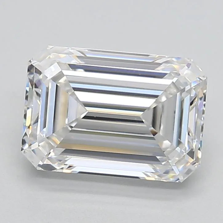 3.10ct Emerald Lab Grown Diamond (Colour F, Clarity VVS1, IGI Certified)